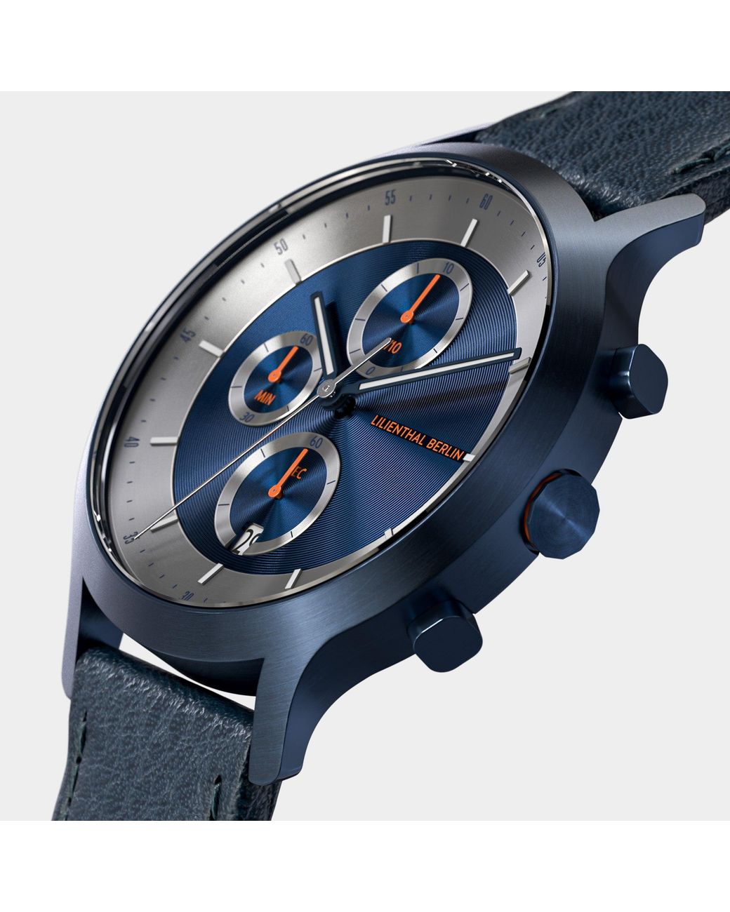 Lilienthal Berlin Chronograph Lp – in Blue für Herren