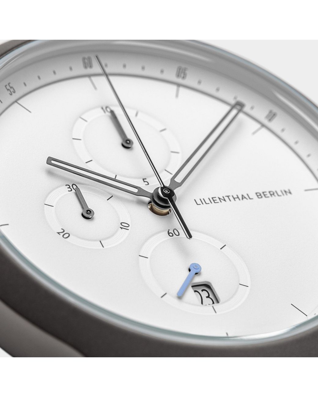 Lilienthal Berlin Chronograph – Dark in Metallic für Herren
