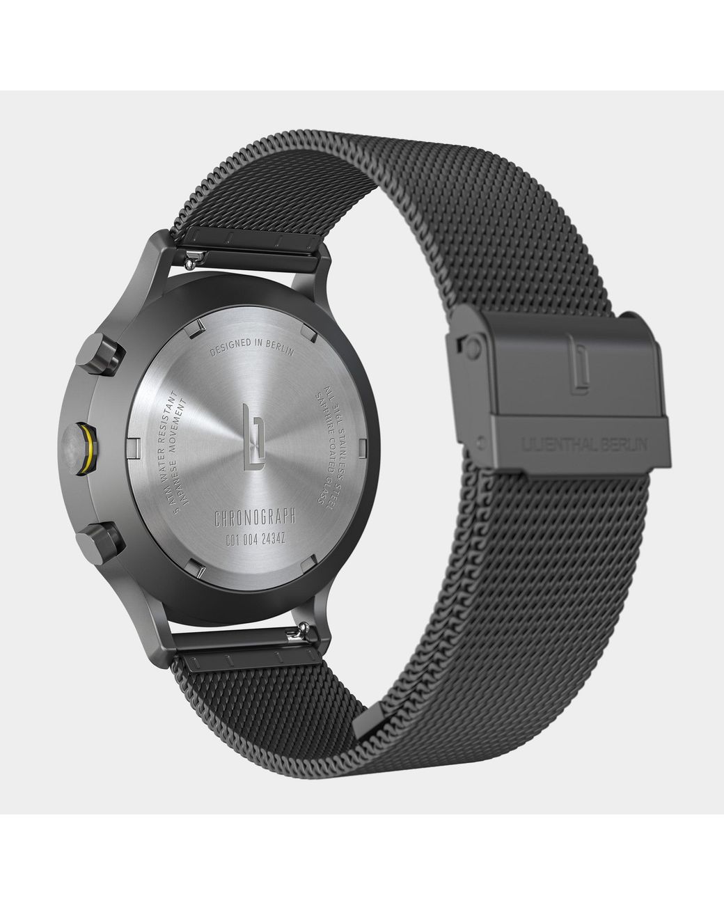 Lilienthal Berlin Chronograph Lp – Dark in Metallic für Herren