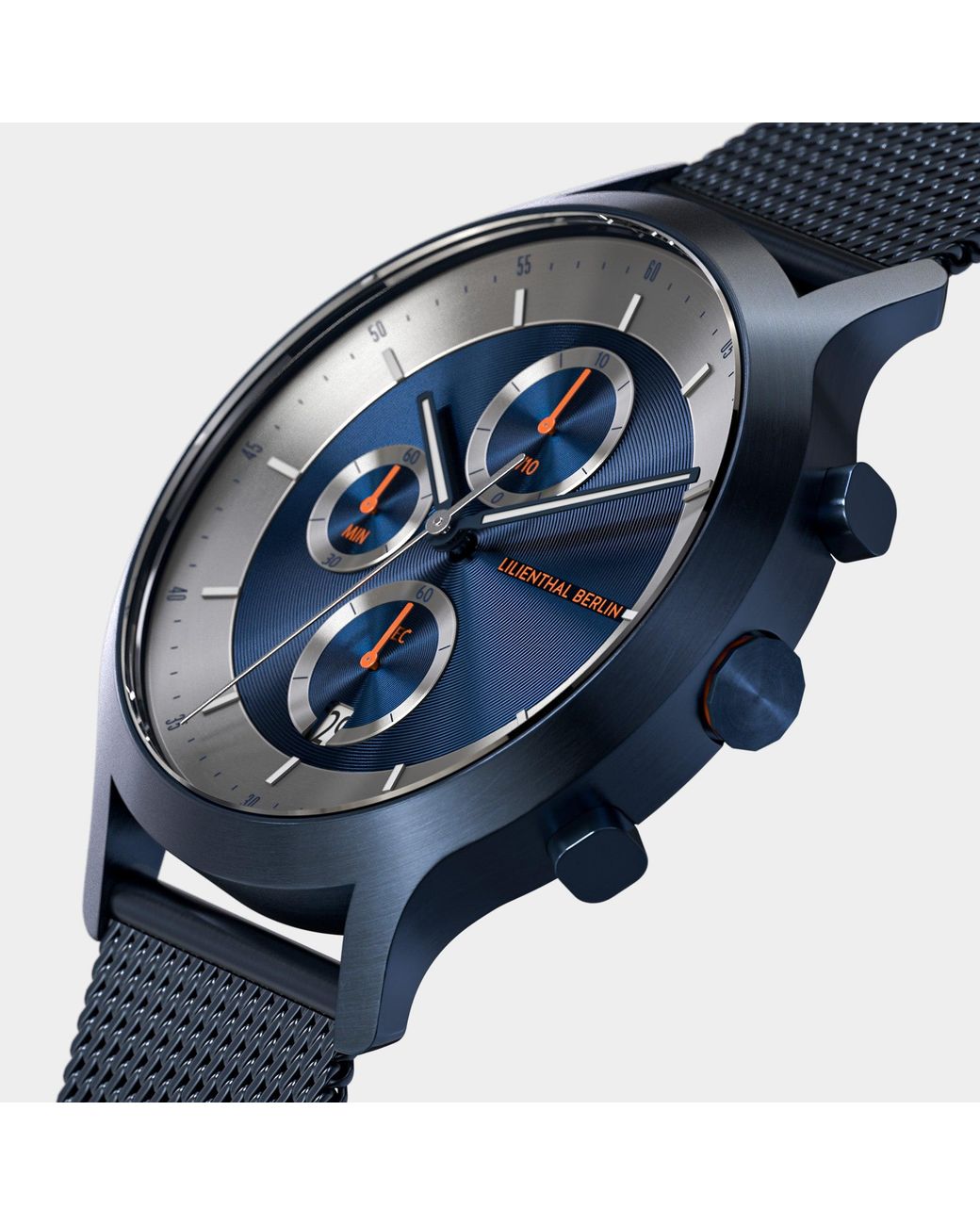 Lilienthal Berlin Chronograph Lp – in Blue für Herren