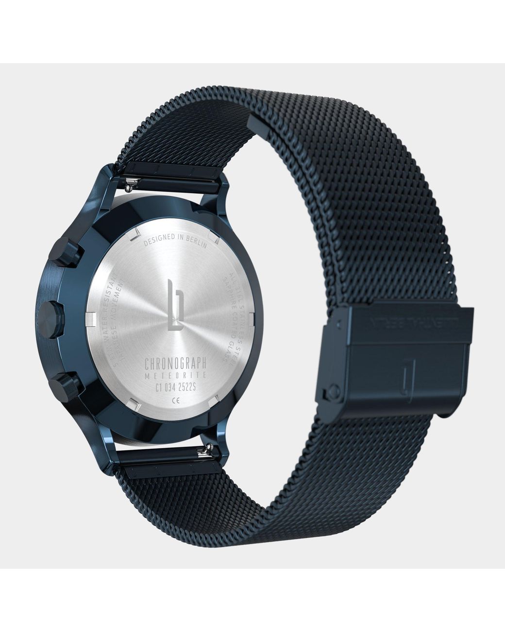 Lilienthal Berlin Chronograph Meteorite – Stellar in Blue für Herren