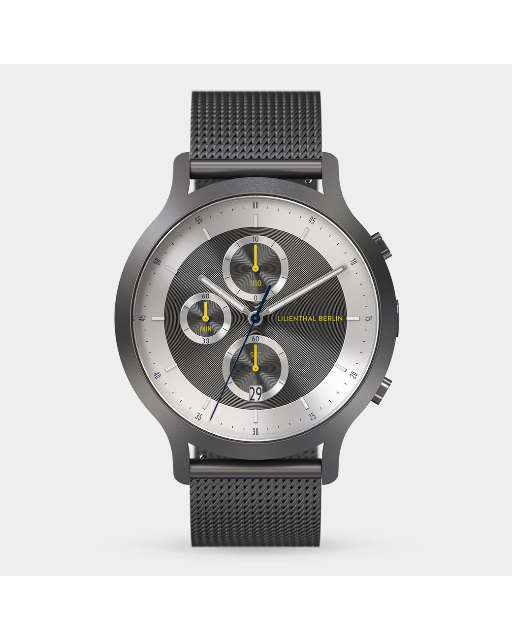 Lilienthal Berlin Chronograph Lp – Dark in Metallic für Herren