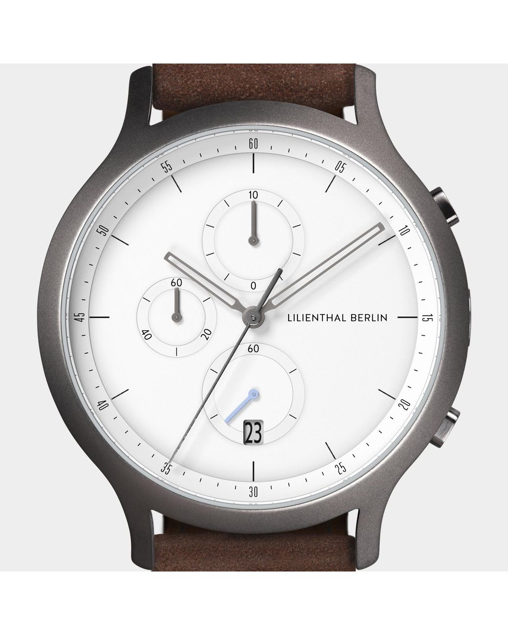 Lilienthal Berlin Chronograph – Dark in Metallic für Herren