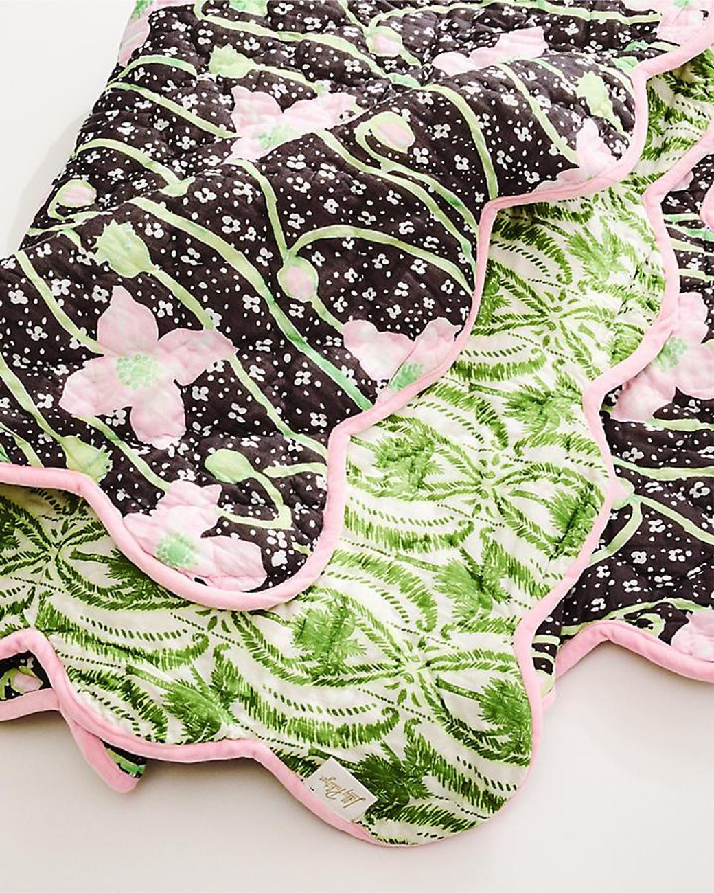Lilly Pulitzer Multicolor Reversible Throw Blanket