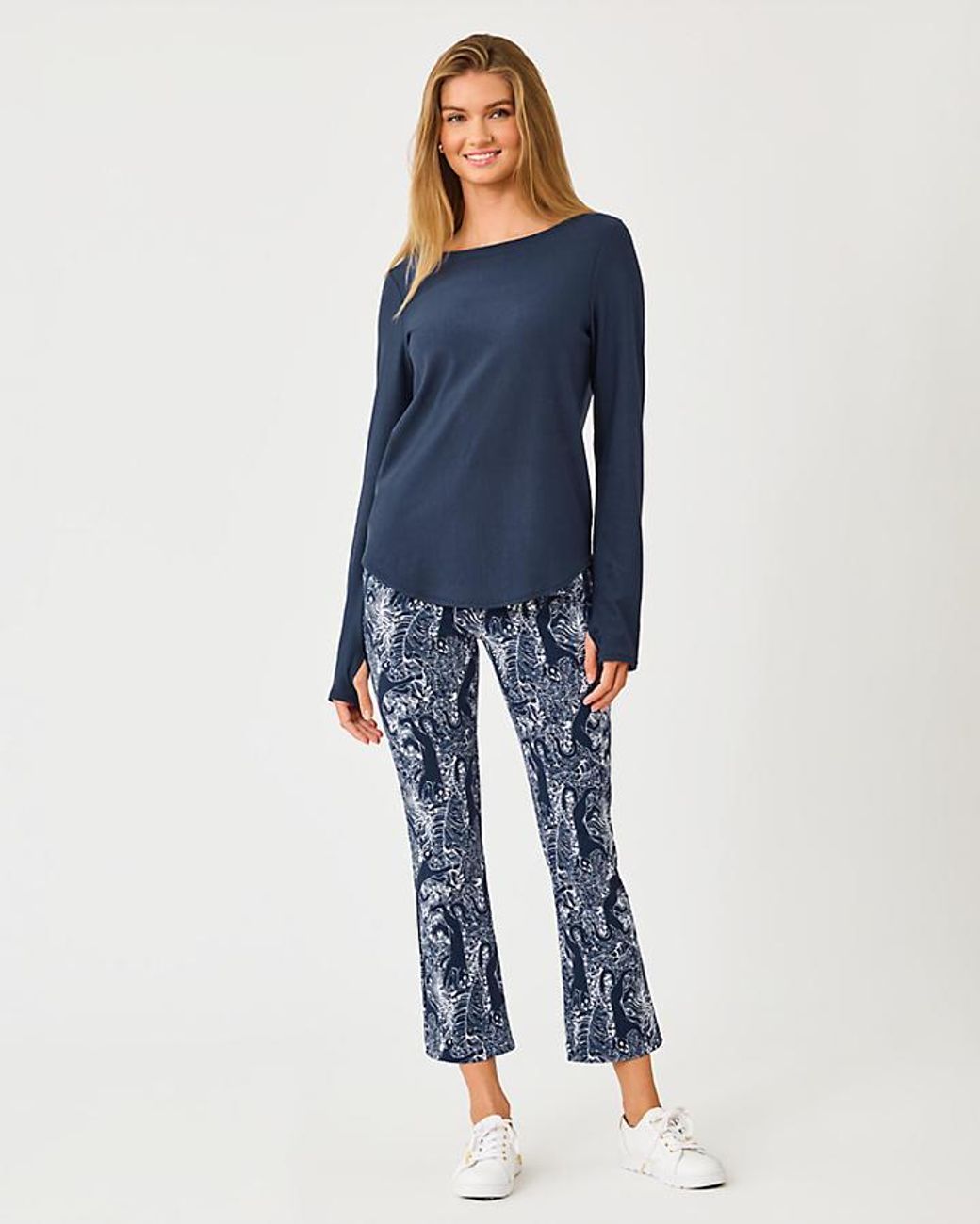 Lilly Pulitzer Blue Luxletic Affirmation Pullover