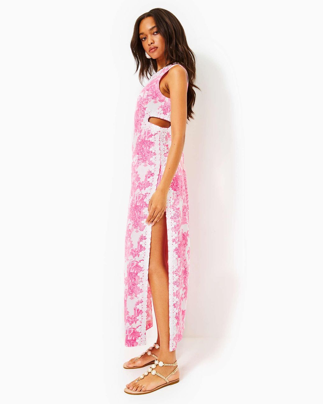 knee length dresses for ladies L5491 AFTERNOON TEA MAXI DRESS BY TOGETHER – 310 Rosemont main image 1