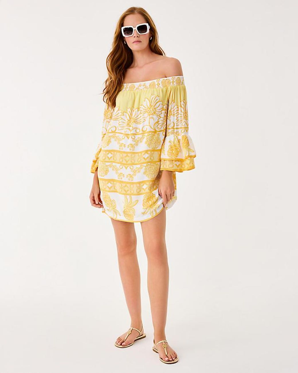Lilly Pulitzer Off The Shoulder Dress
