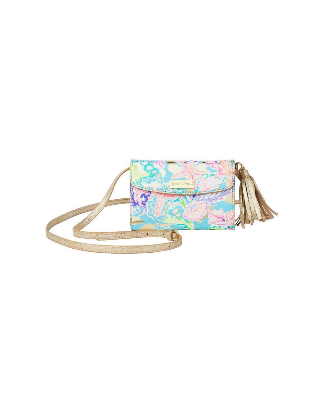 Lilly Pulitzer Bahama Crossbody Bag in Blue Lyst