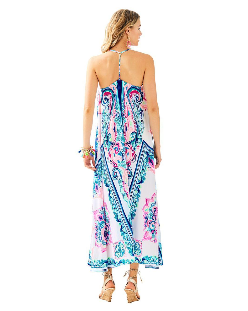 Lilly Pulitzer Satin Juna Maxi Dress in 