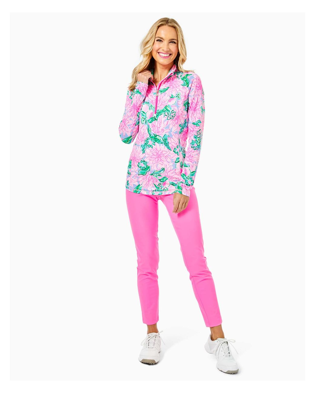 Luxletic Justine Pullover in Pink 