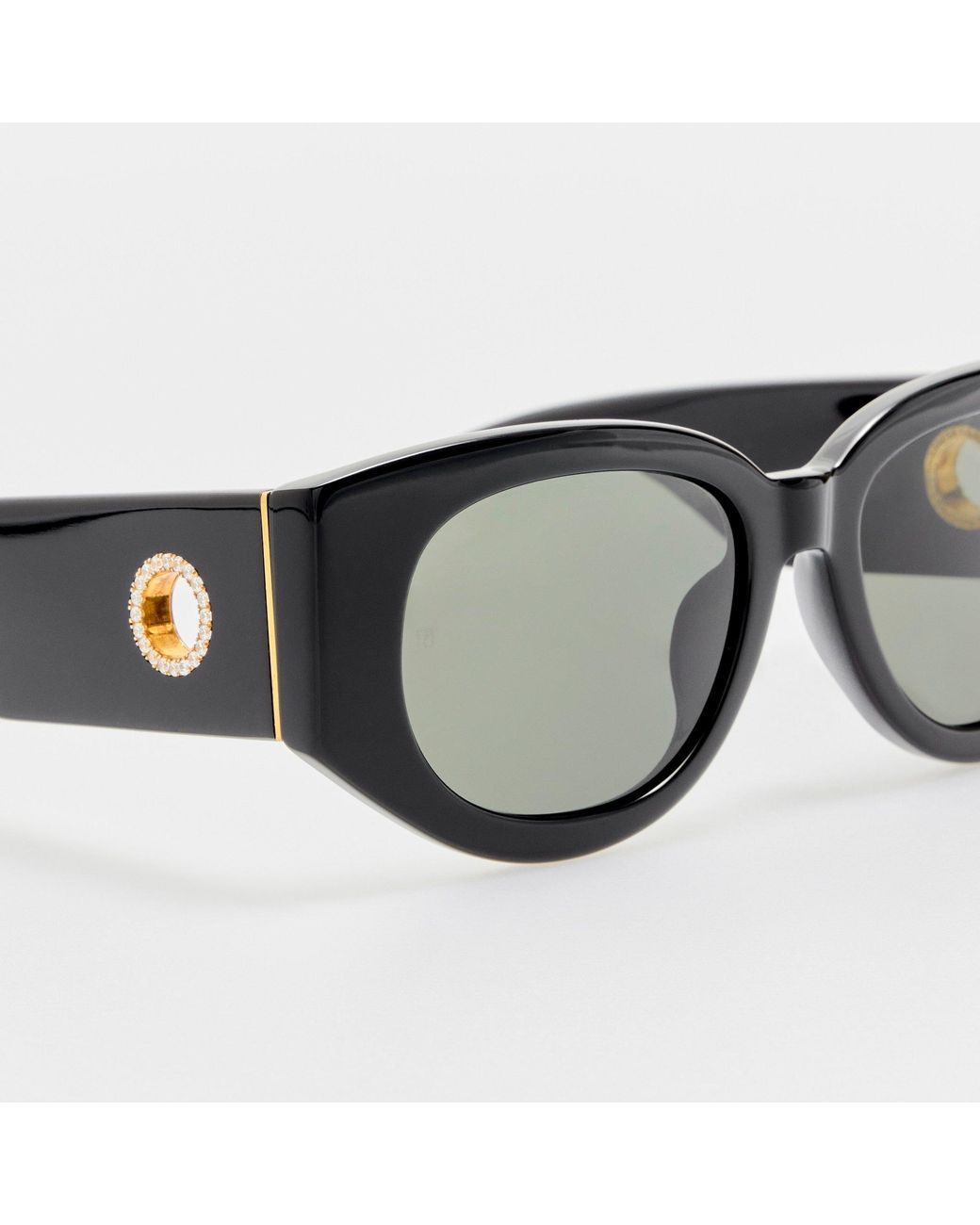 Linda Farrow Brown Debbie Sunglasses