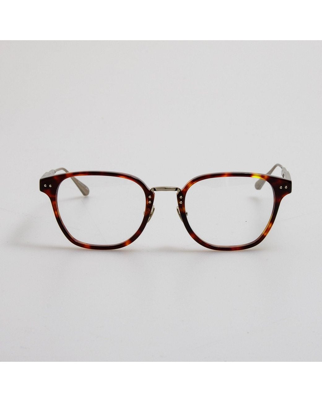 Linda Farrow Brown Jeffrey Optical Frame for men