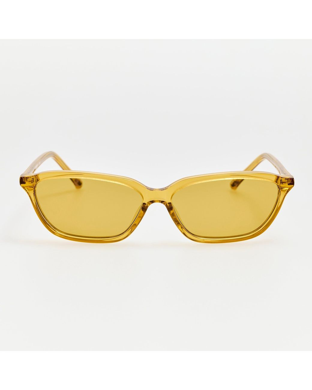 The Attico Yellow Libby Sunglasses