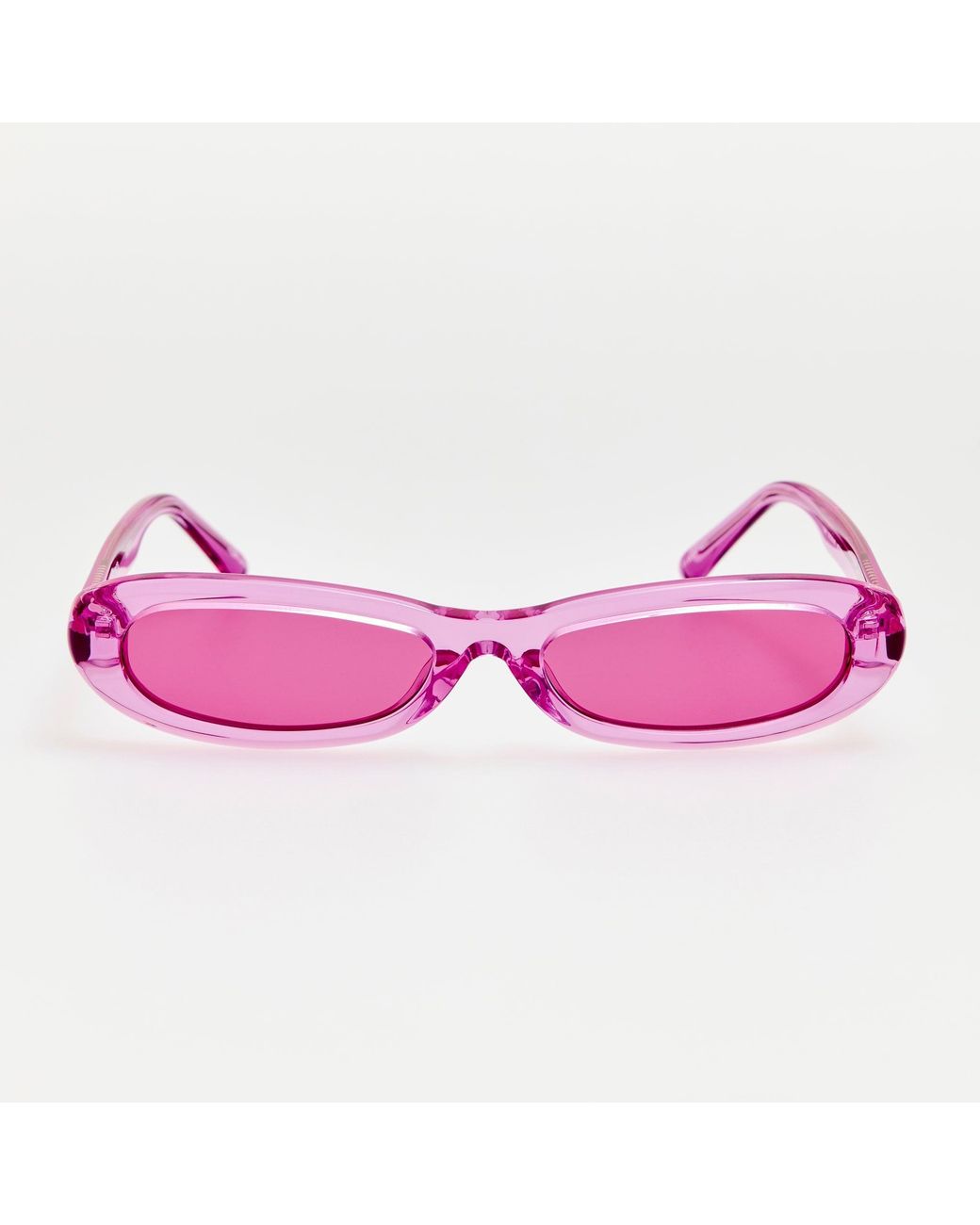 The Attico x Linda Farrow Pink Andrea Sunglasses