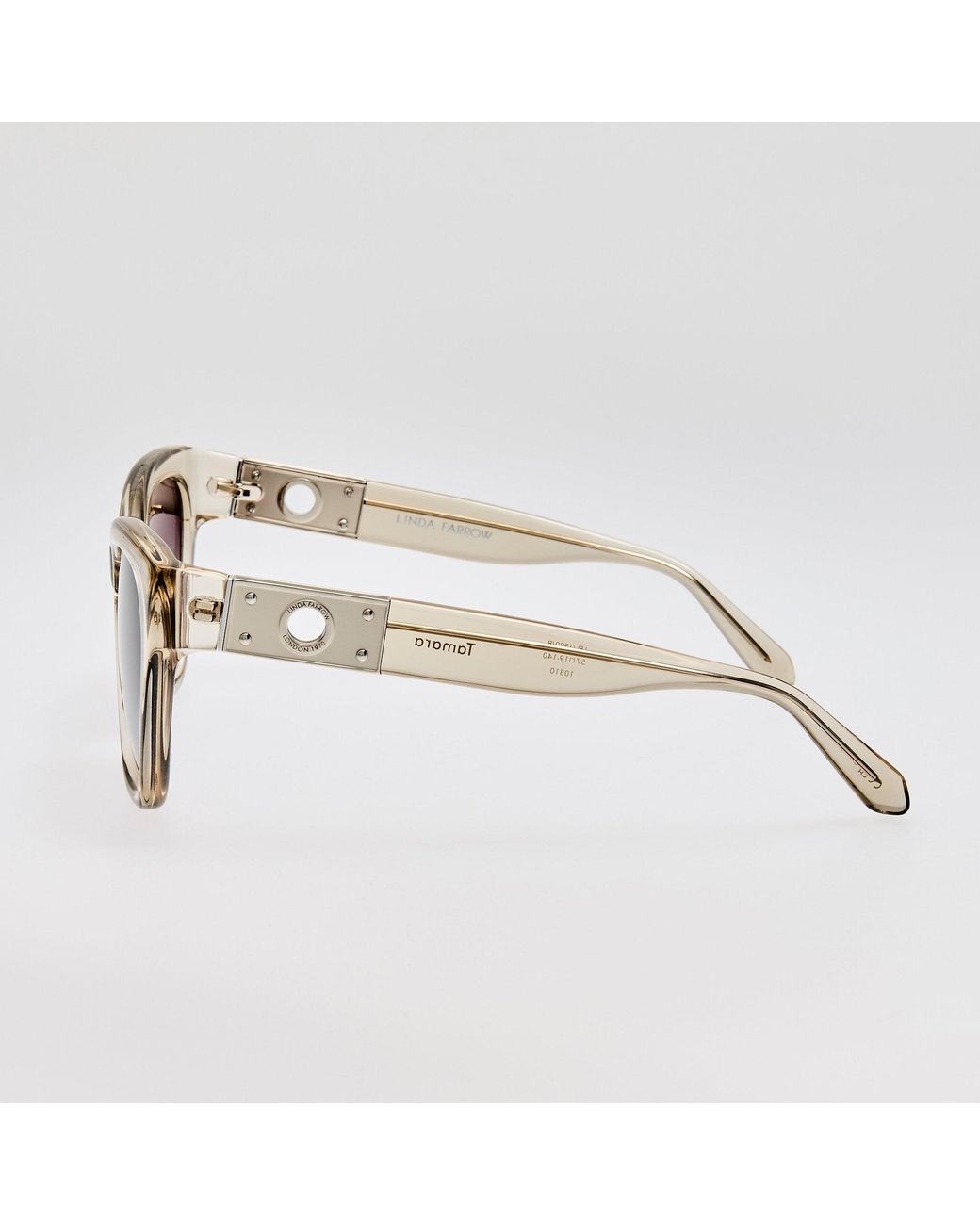 Linda Farrow Brown Tamara Sunglasses