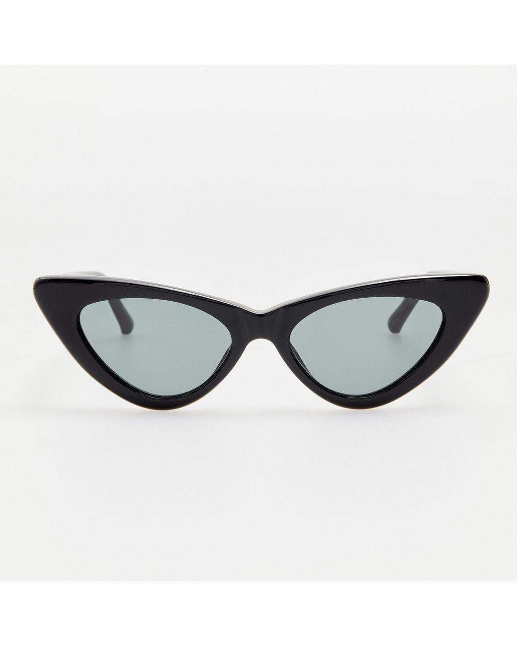 The Attico x Linda Farrow Brown Dora Sunglasses