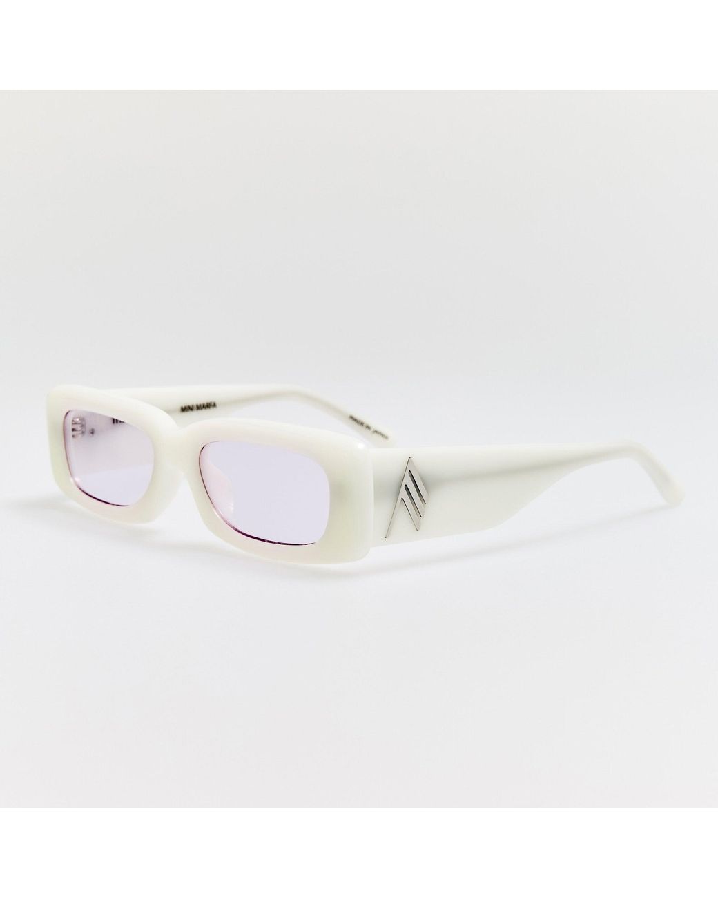 The Attico Metallic Mini Marfa Sunglasses