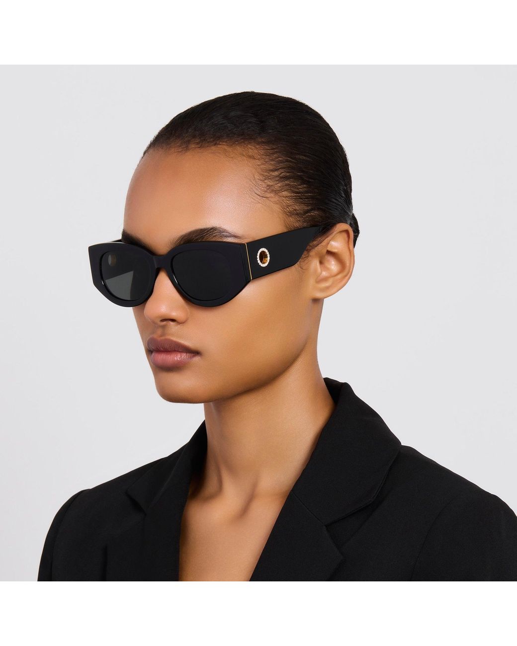 Linda Farrow Brown Debbie Sunglasses