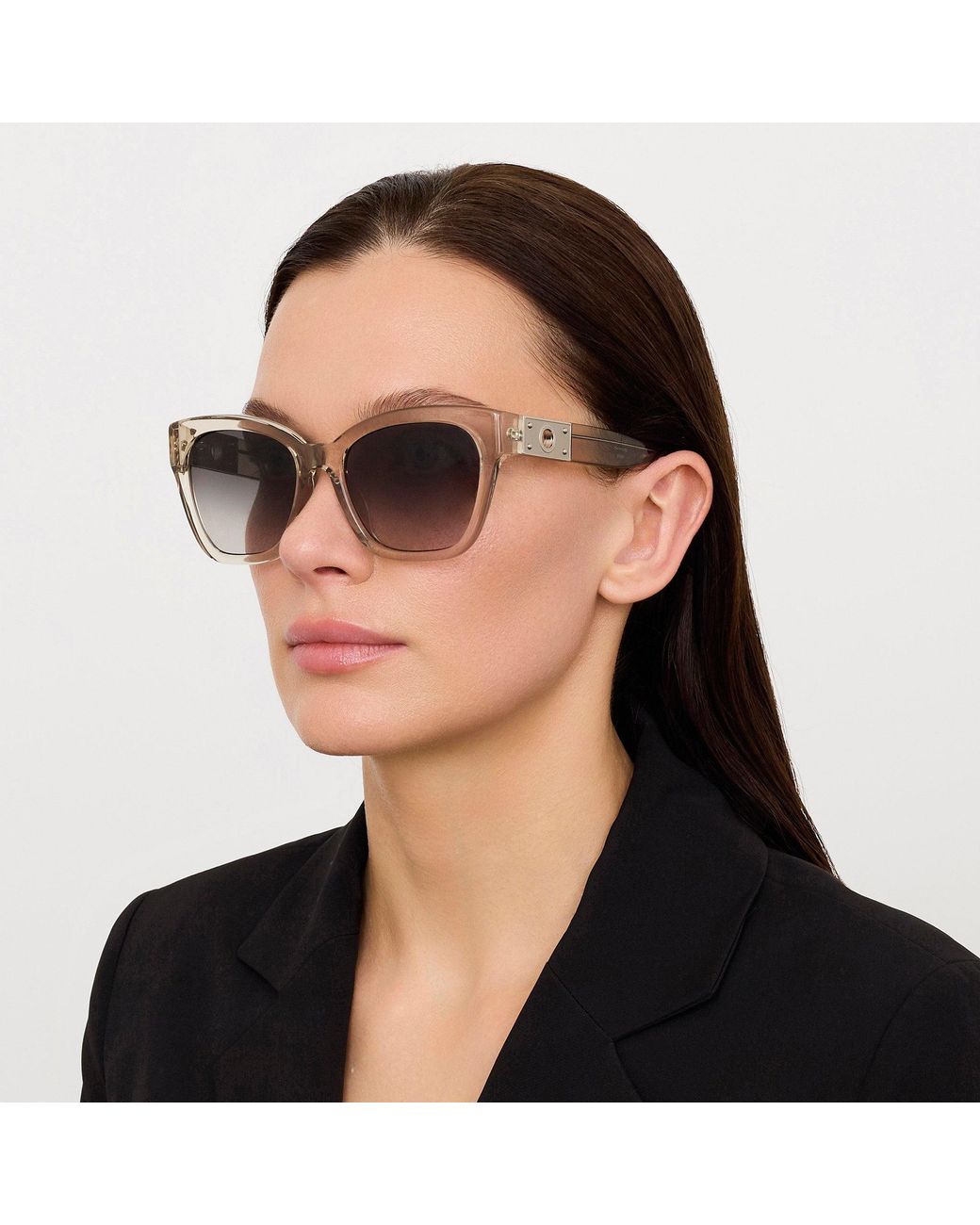 Linda Farrow Brown Tamara Sunglasses