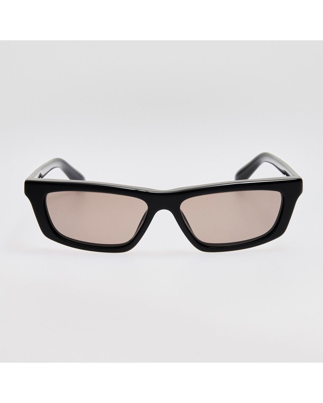 Jacquemus Brown Trapezi Sunglasses