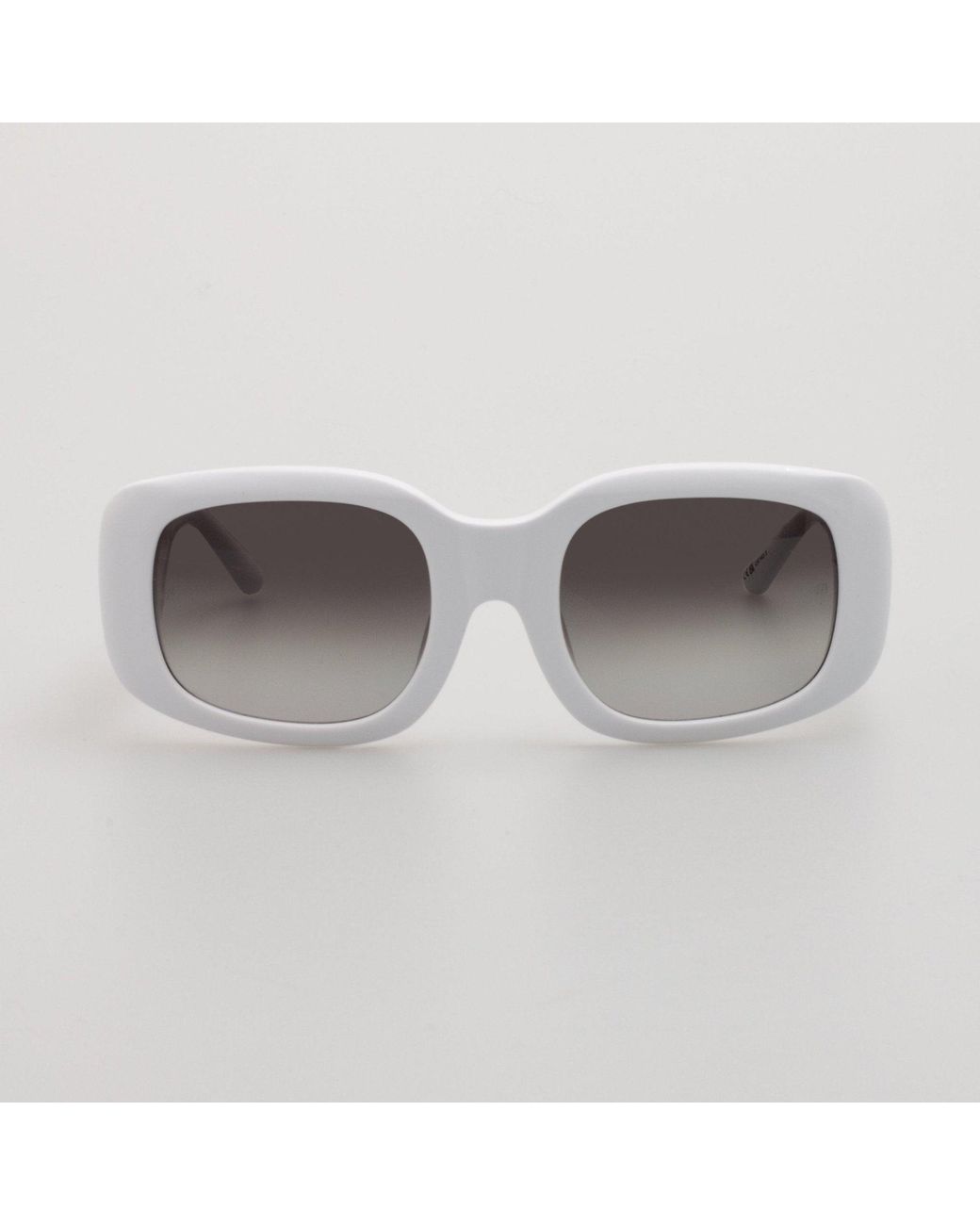 Linda Farrow Gray Celeste Oversize Sunglasses