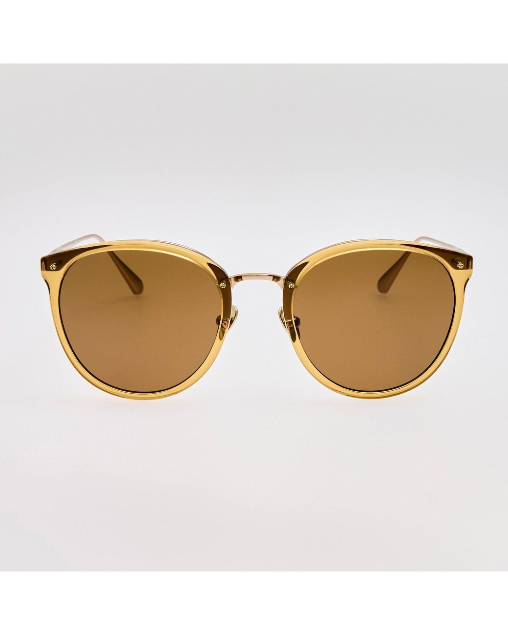 Linda Farrow Brown Calthorpe Sunglasses