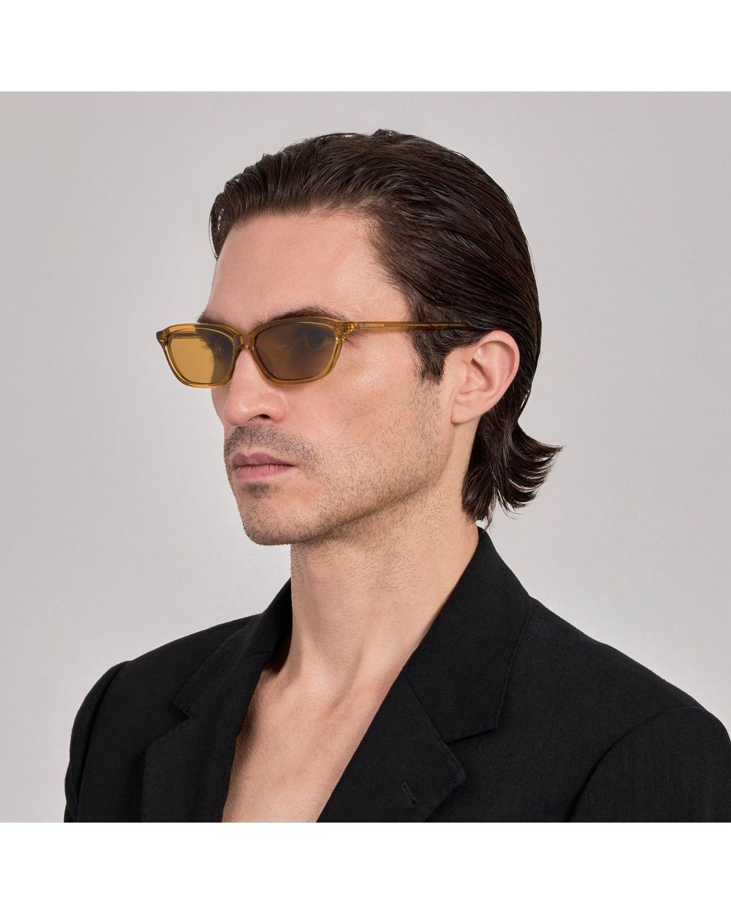 The Attico Yellow Libby Sunglasses
