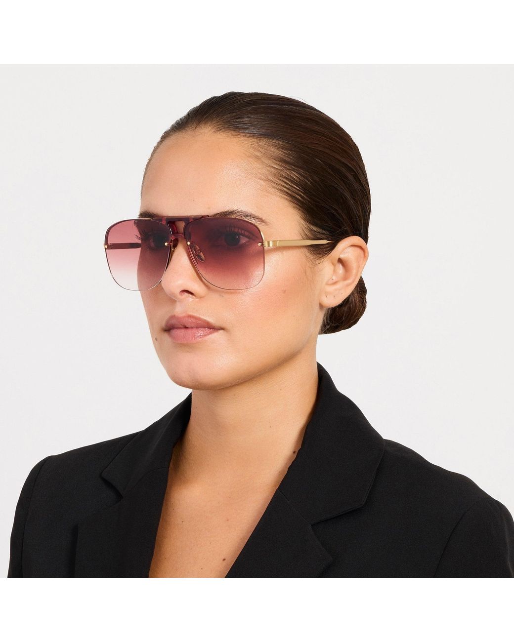 Linda Farrow Pink Skye Sunglasses