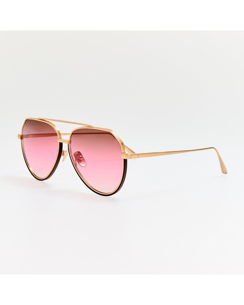 Linda Farrow Pink Bayer Sunglasses