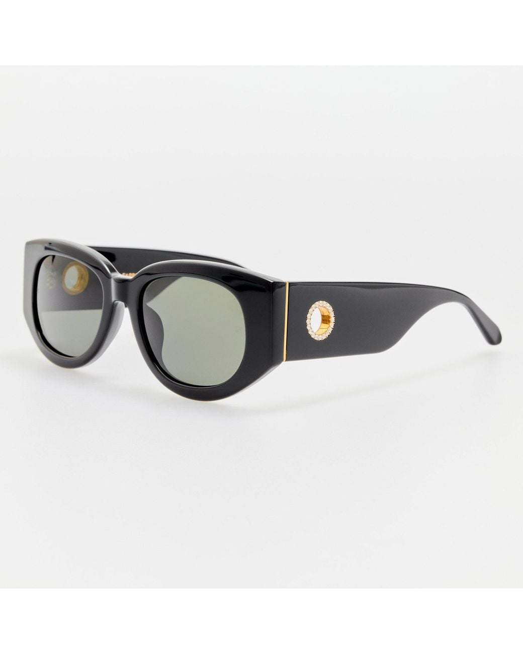 Linda Farrow Brown Debbie Sunglasses