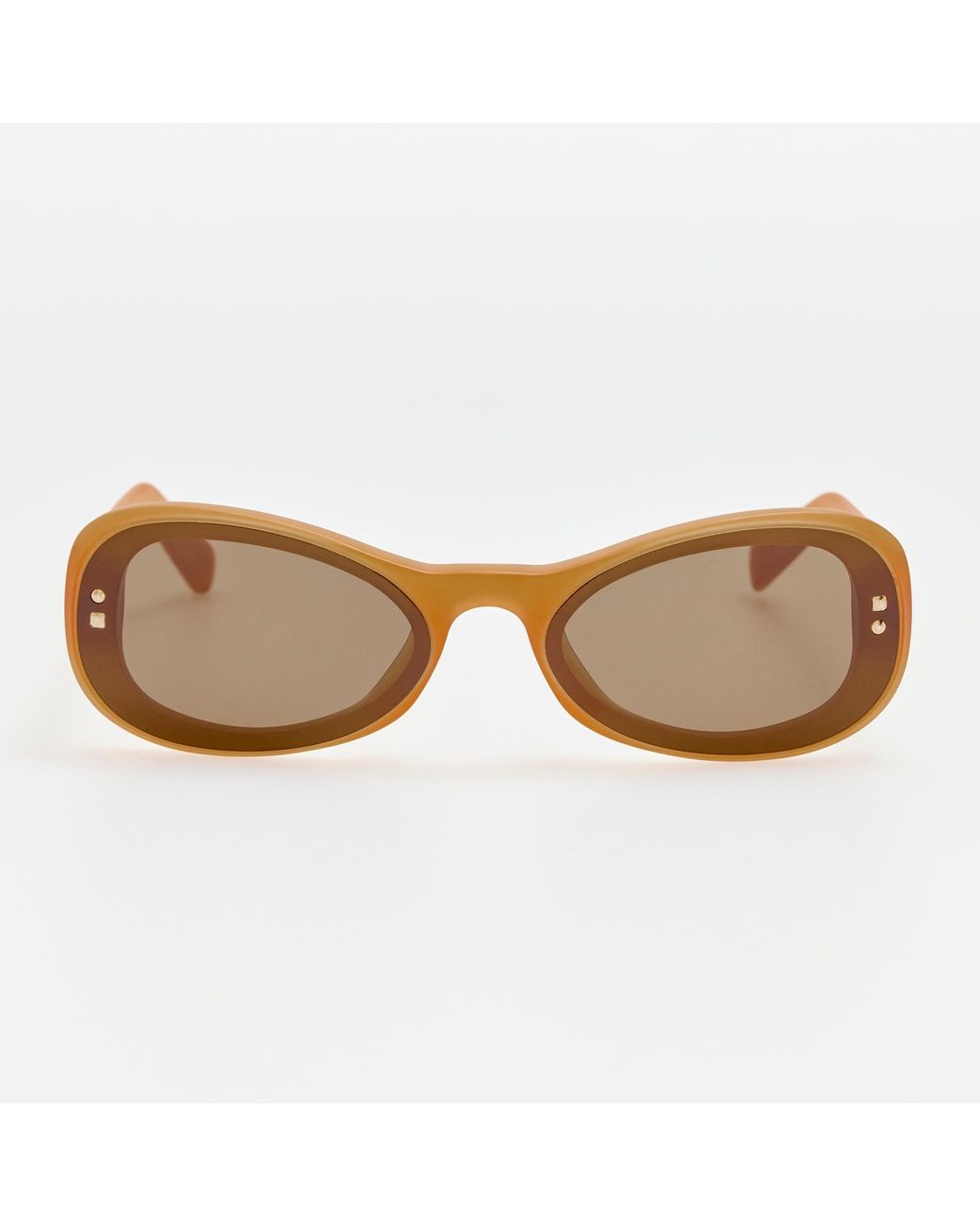 Jacquemus Brown Cavallo Sunglasses