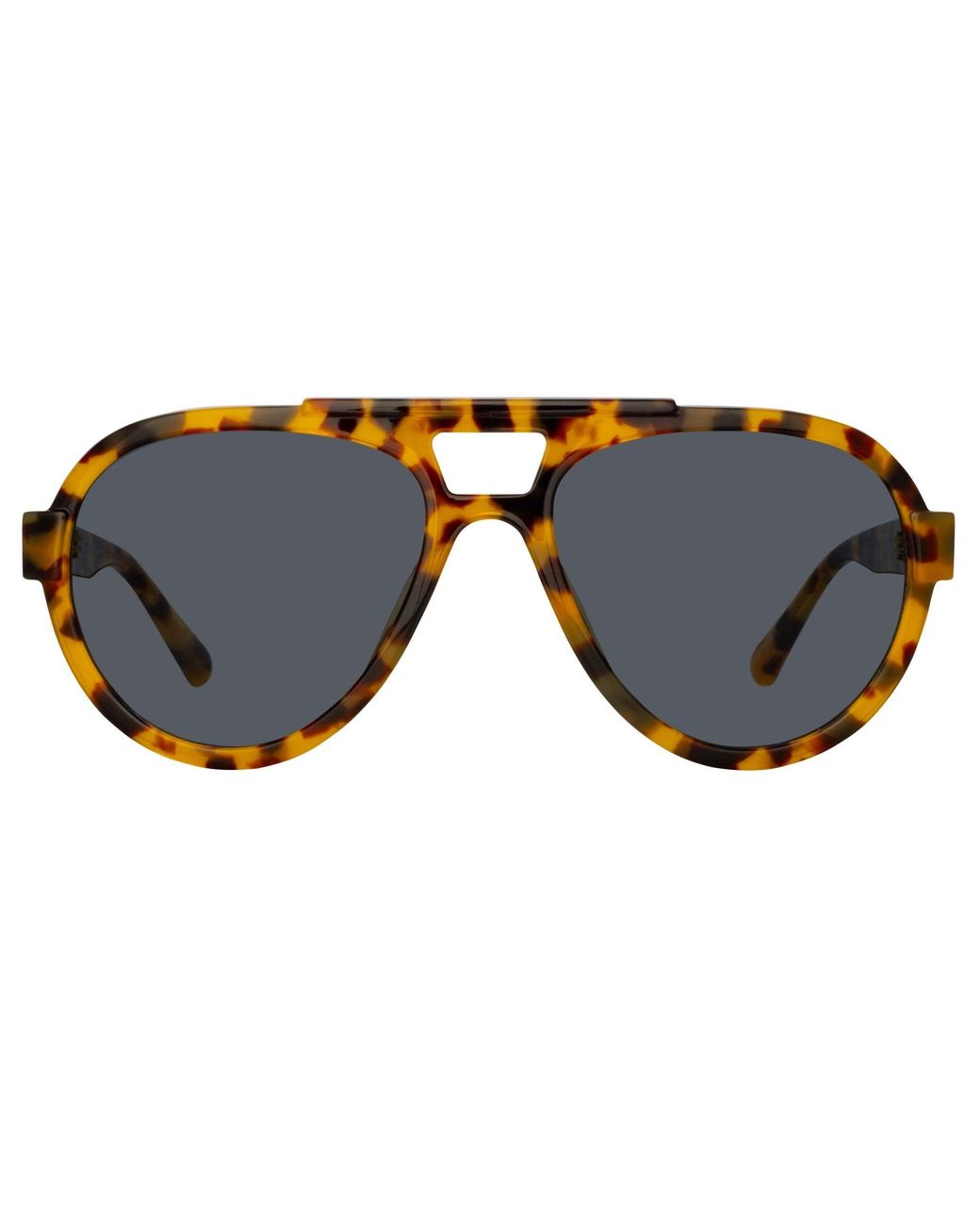 The Attico Multicolor Jurgen Aviator Sunglasses