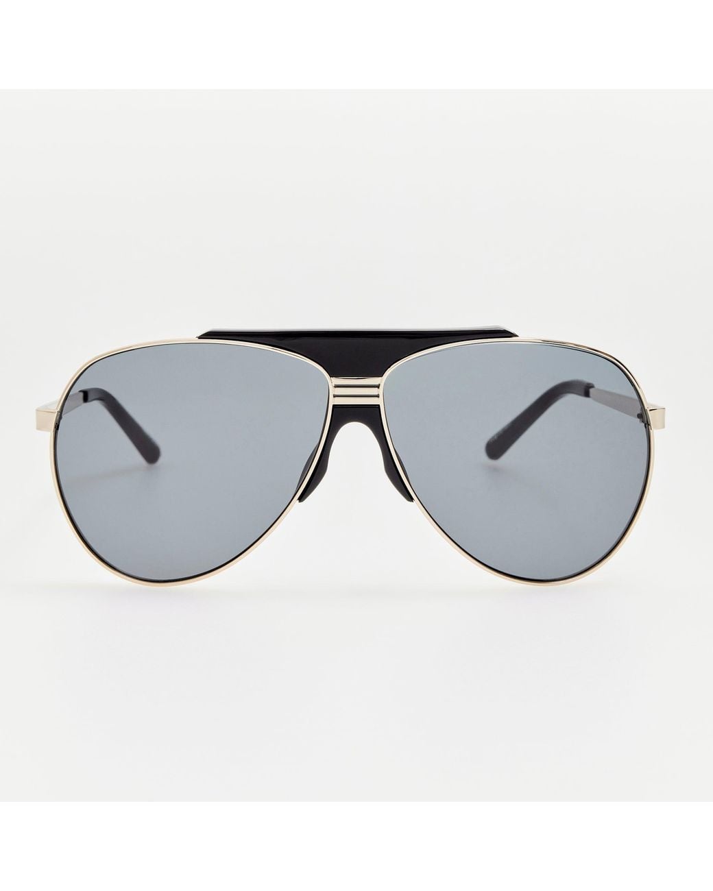 The Attico x Linda Farrow Gray Amelia Sunglasses