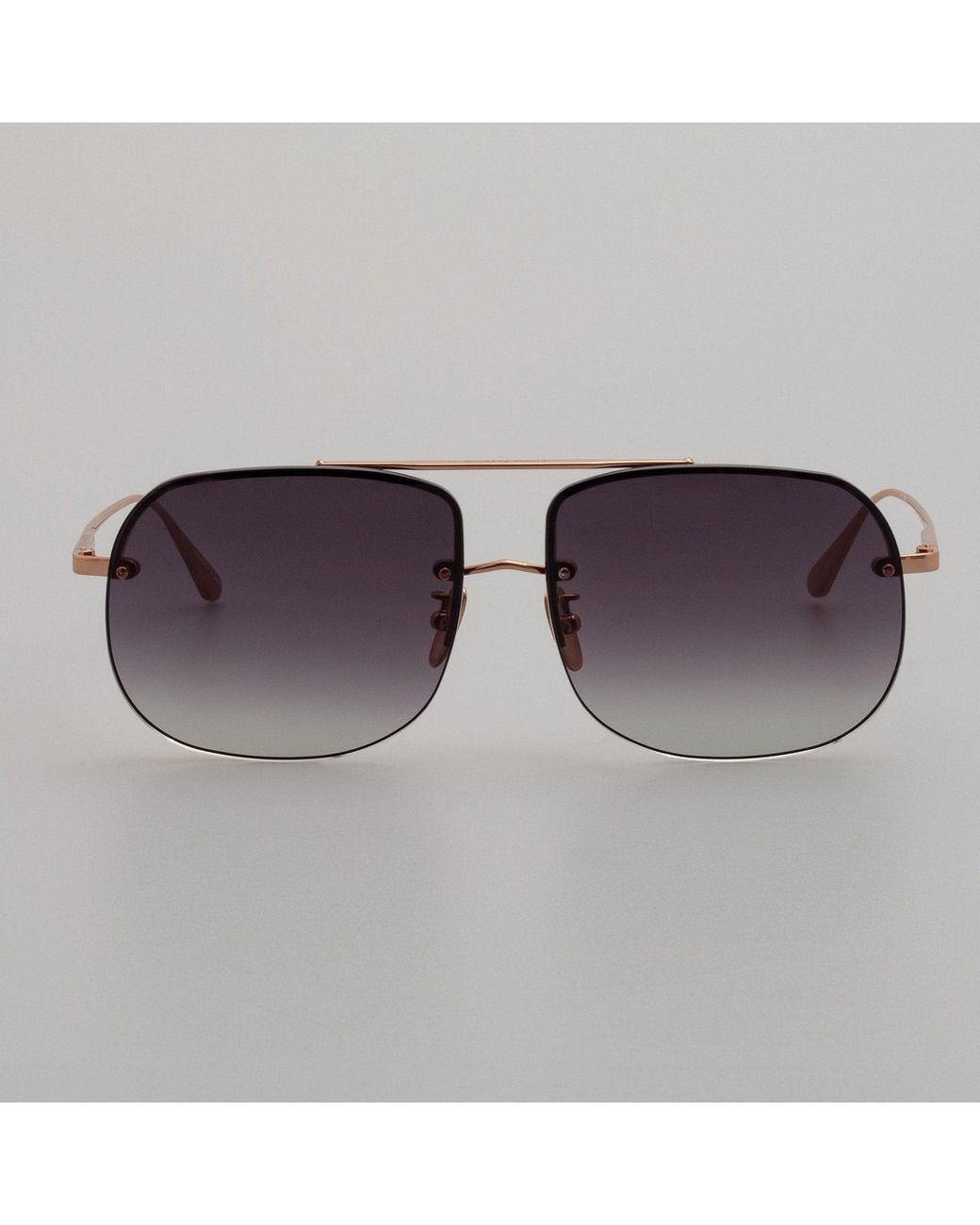 Linda Farrow Purple Seren Sunglasses
