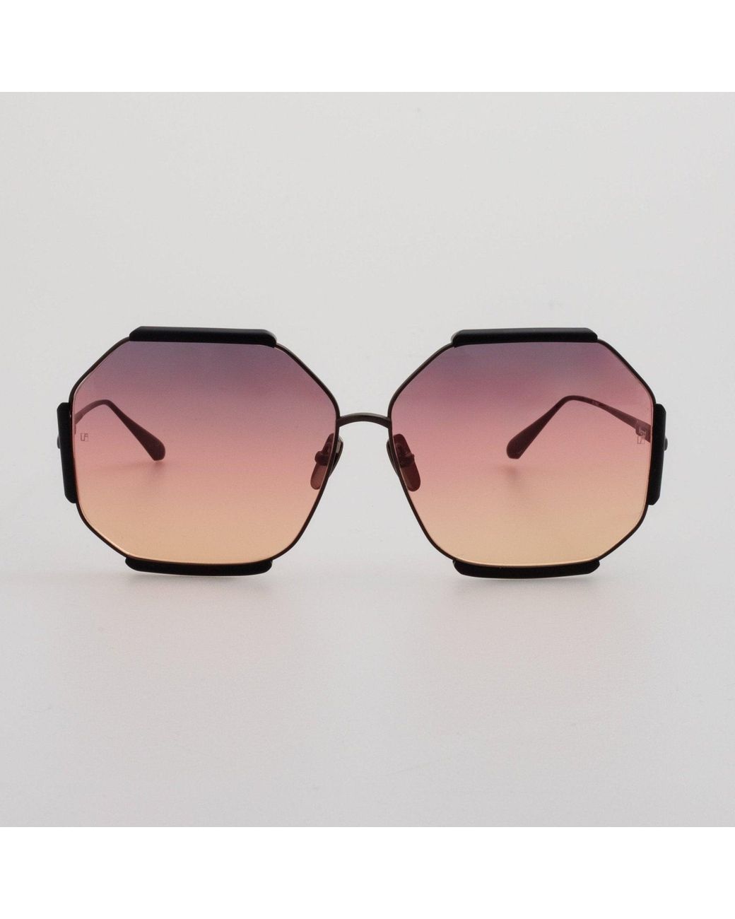 Linda Farrow Brown Margot Sunglasses