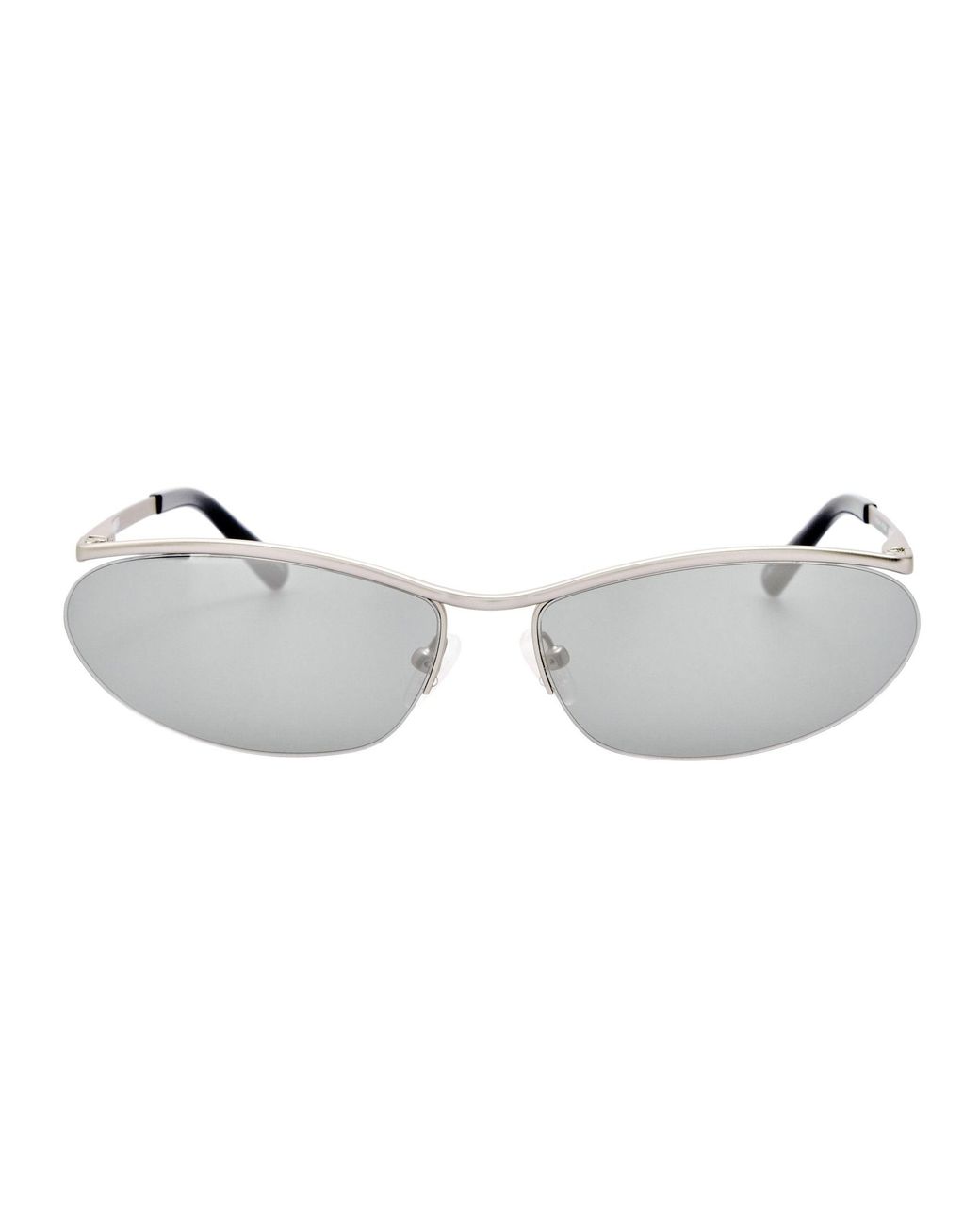 The Attico x Linda Farrow Gray Charlotte Sunglasses