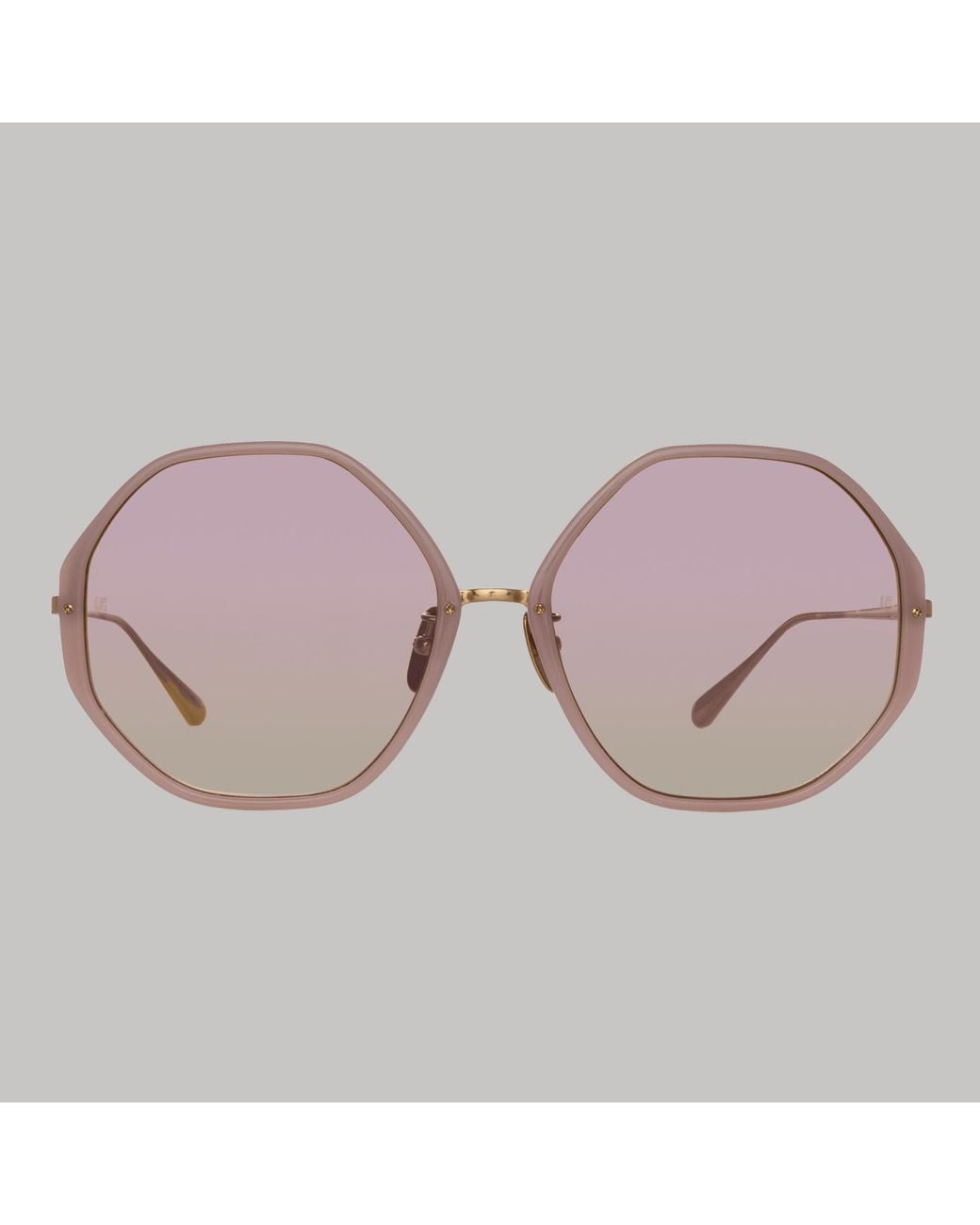 Linda Farrow Pink Alona Sunglasses