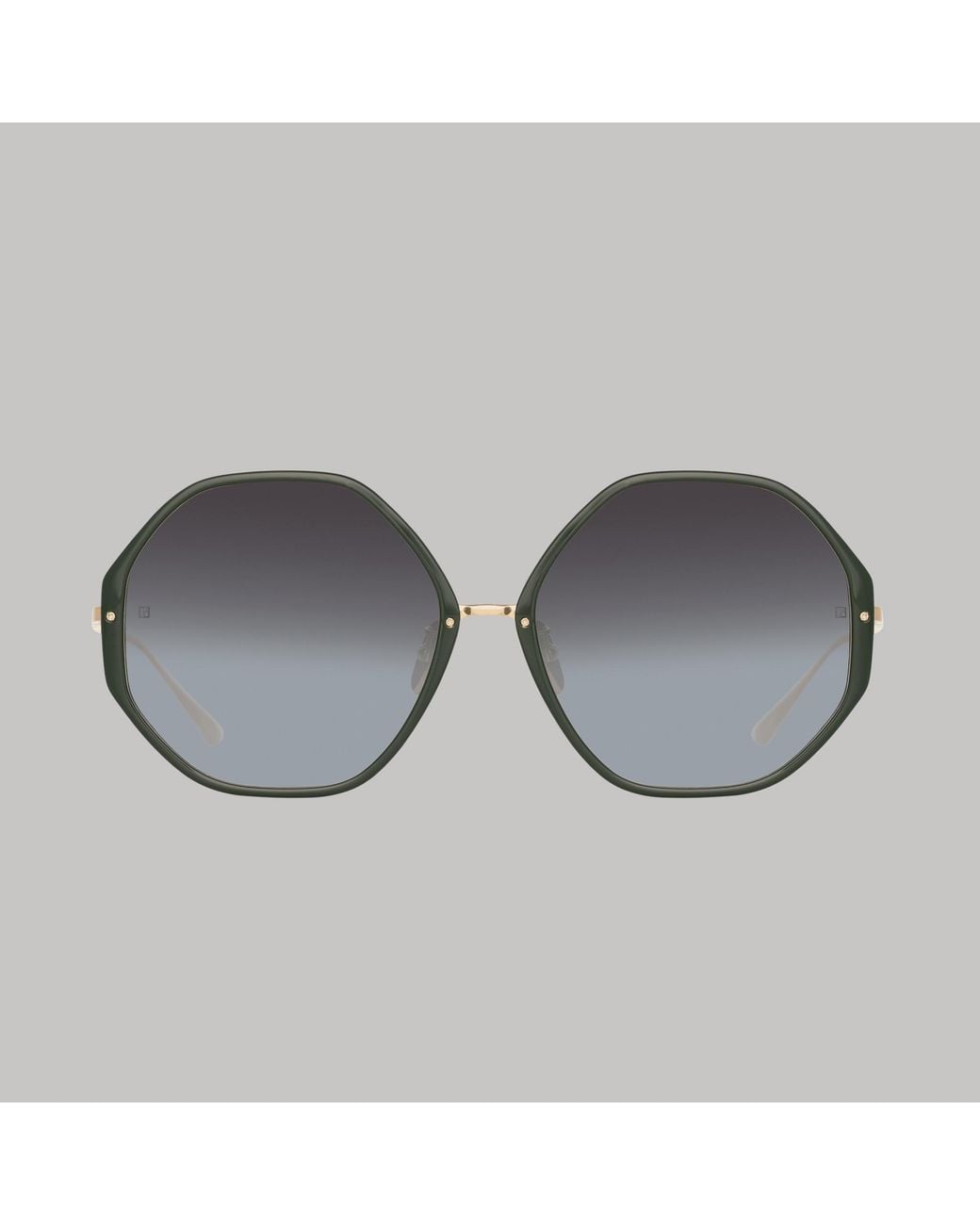 Linda Farrow Brown Alona Sunglasses