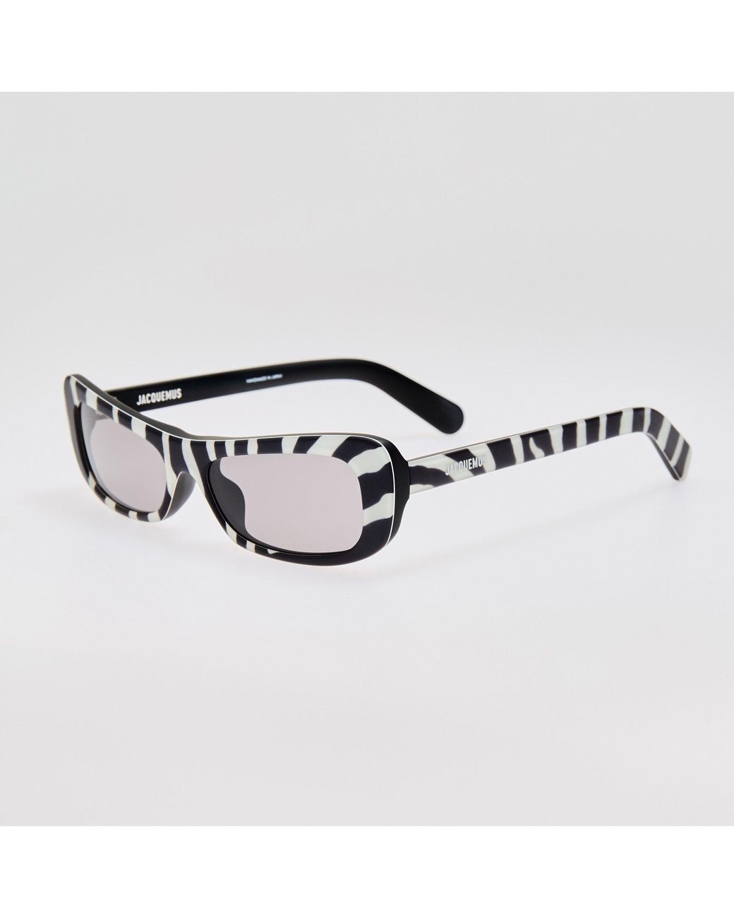 Jacquemus Black Capri Rectangular Sunglasses