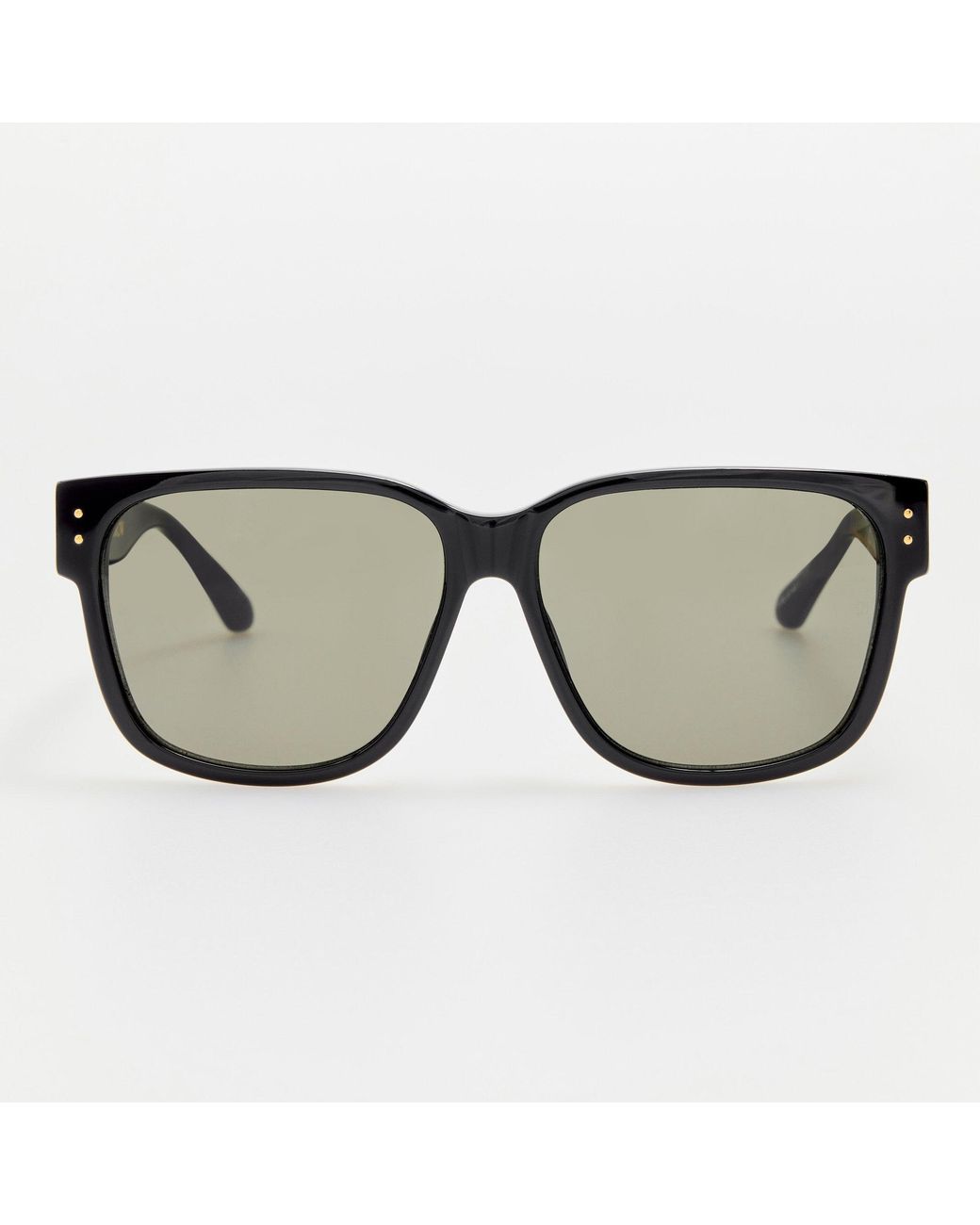 Linda Farrow Black Perry Sunglasses