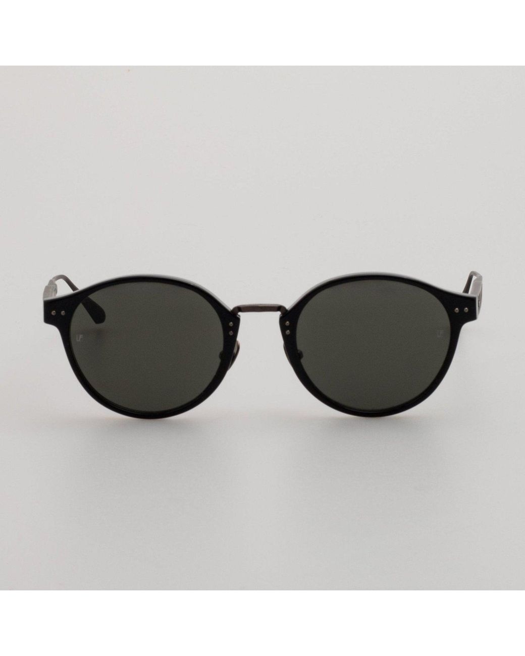 Black Series Linda Farrow Brown Marco Sunglasses for men