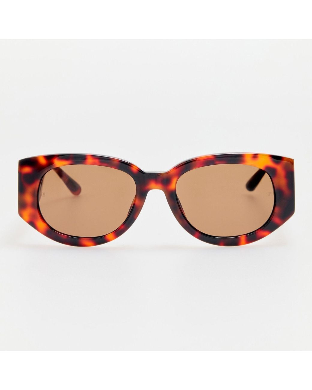 Linda Farrow Brown Debbie Sunglasses