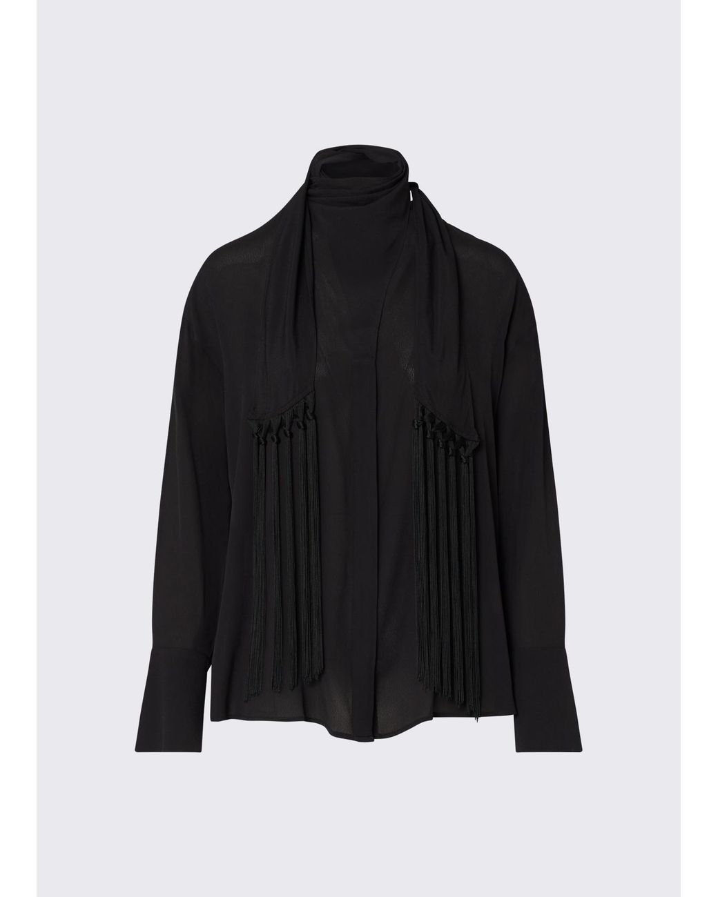 Camicia Con Sciarpa di Liu Jo in Black