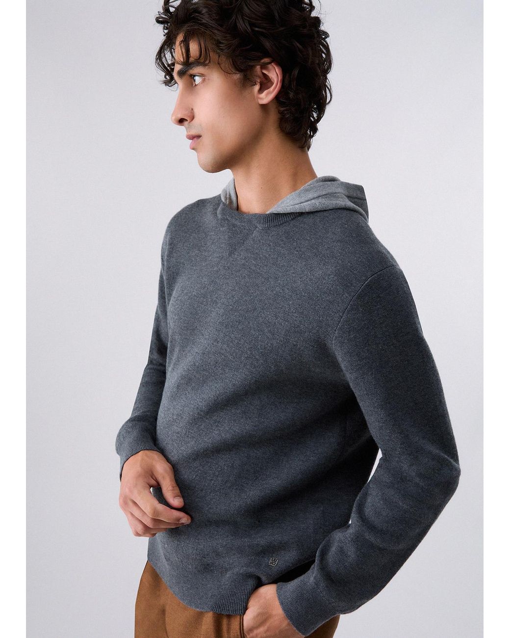 Maille À Capuche Liu Jo pour homme en coloris Gray