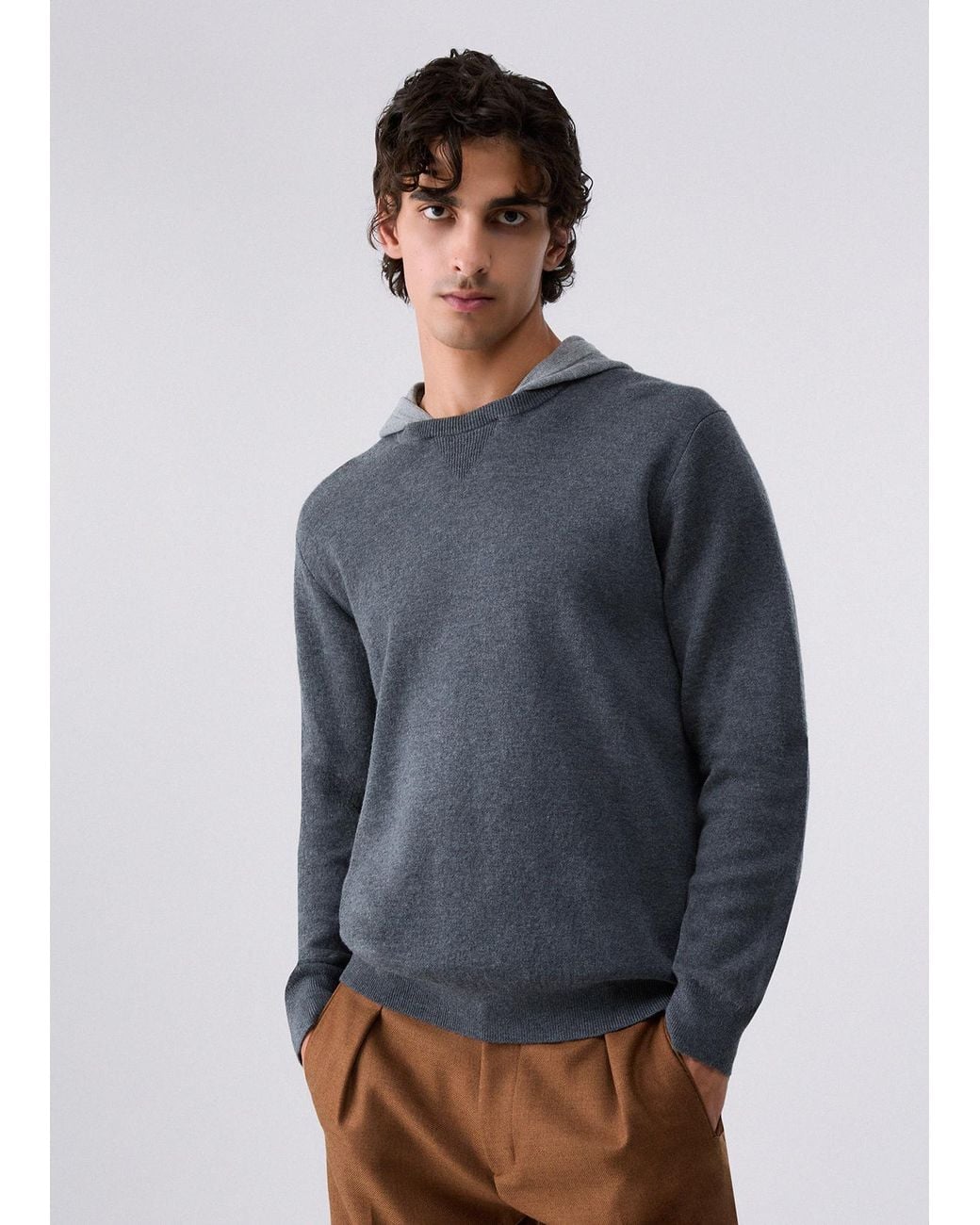 Maille À Capuche Liu Jo pour homme en coloris Gray