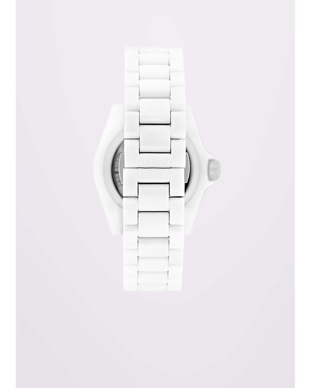 Montre Blanche En Acier maill Liujo en coloris Blanc Lyst