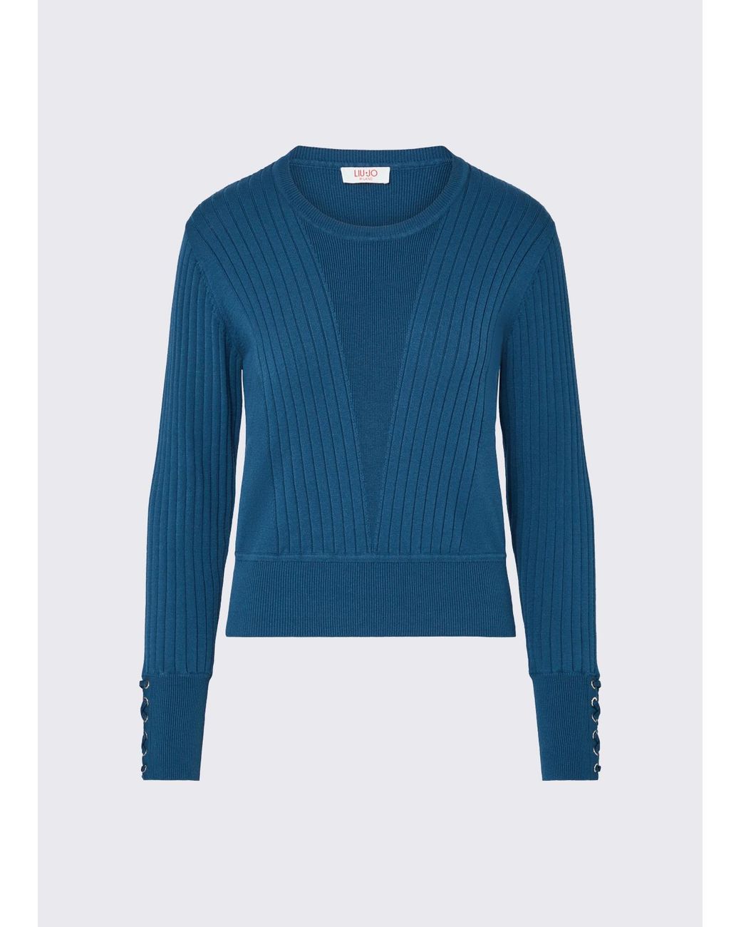 Maille À Lacets Liu Jo en coloris Blue