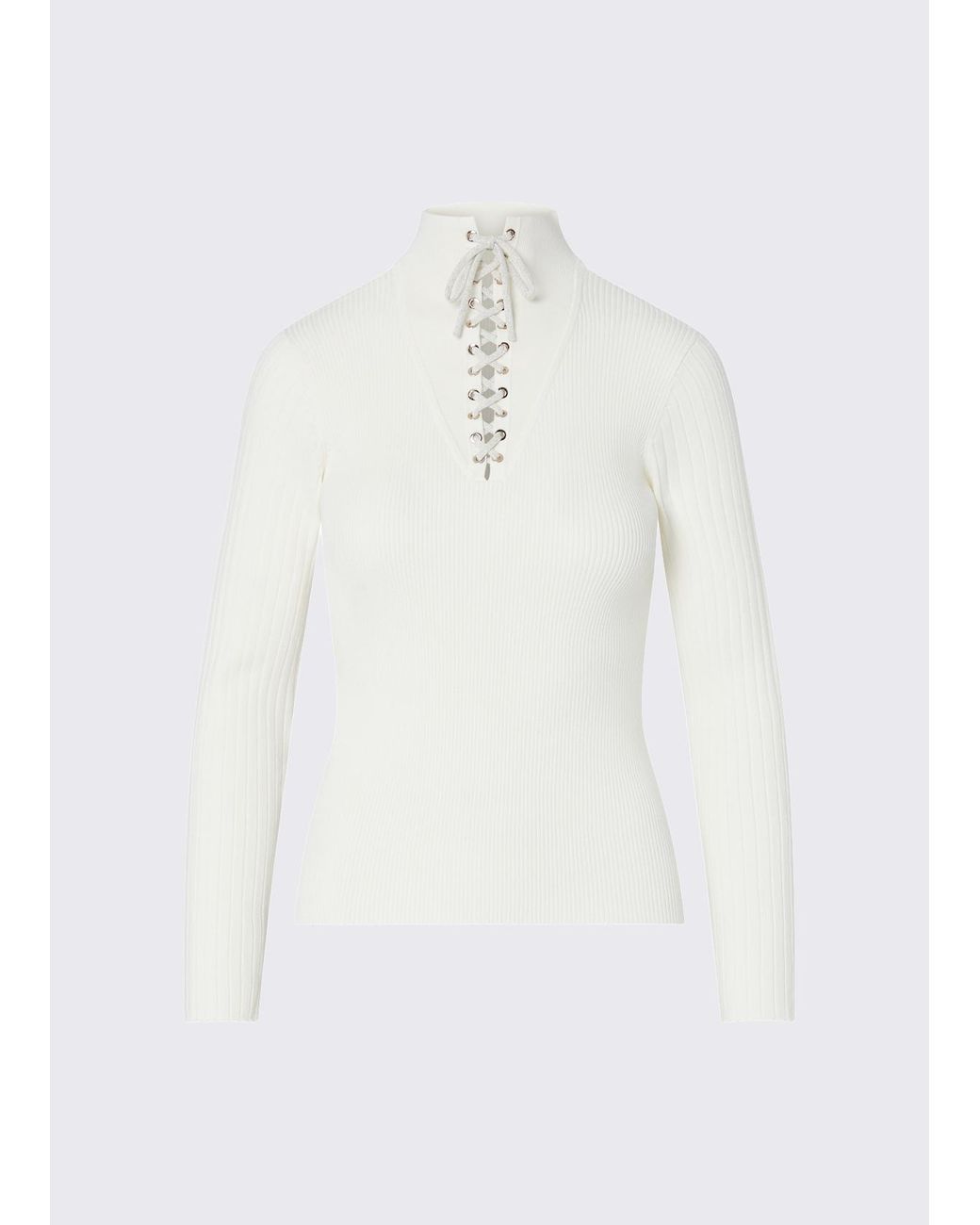 Maille À Lacets Liu Jo en coloris White