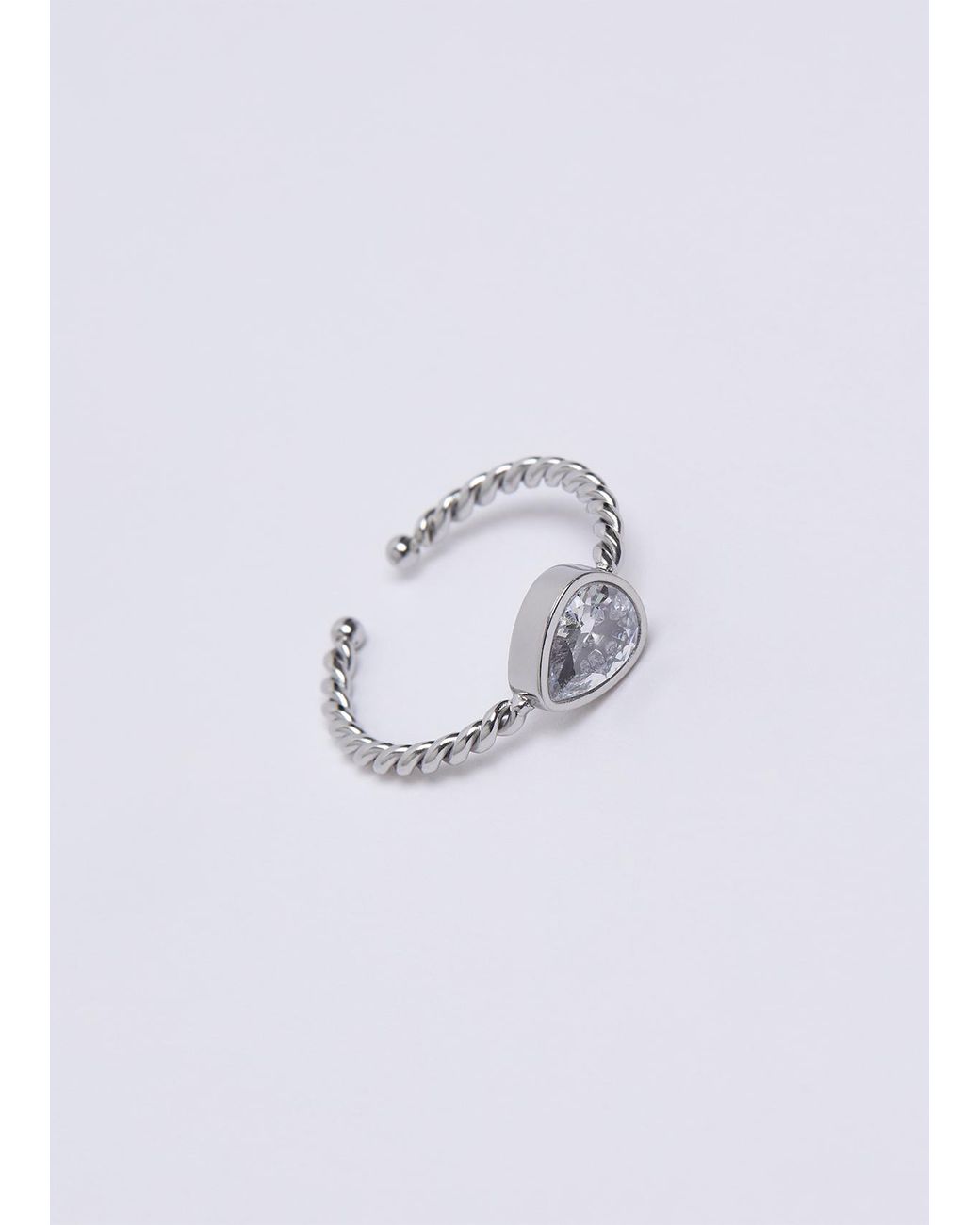Liu Jo White Ring Mit Stein Farbig