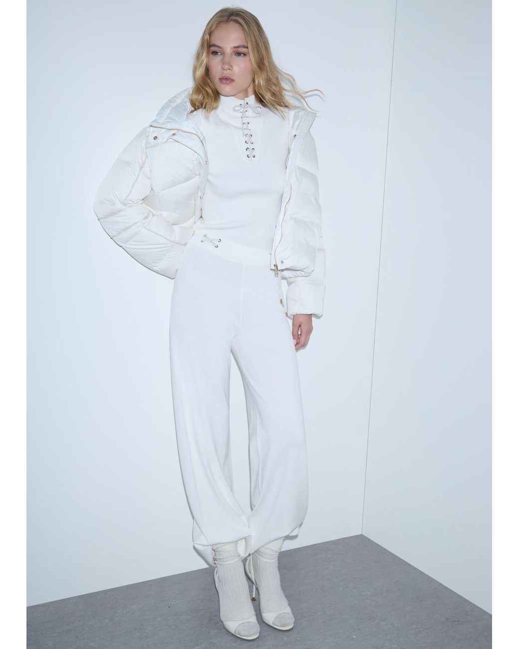 Maille À Lacets Liu Jo en coloris White